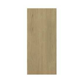 GoodHome Alpinia Oak effect shaker Standard Wall End panel (H)720mm (W)320mm