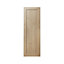 GoodHome Alpinia Oak effect shaker Tall larder Cabinet door (W)500mm (T)18mm