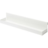 GoodHome Amantea White Wall-mounted Bathroom Shelf (D)7.9cm (H)6.7cm (L)40cm