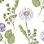GoodHome Amber Cream Floral Smooth Wallpaper
