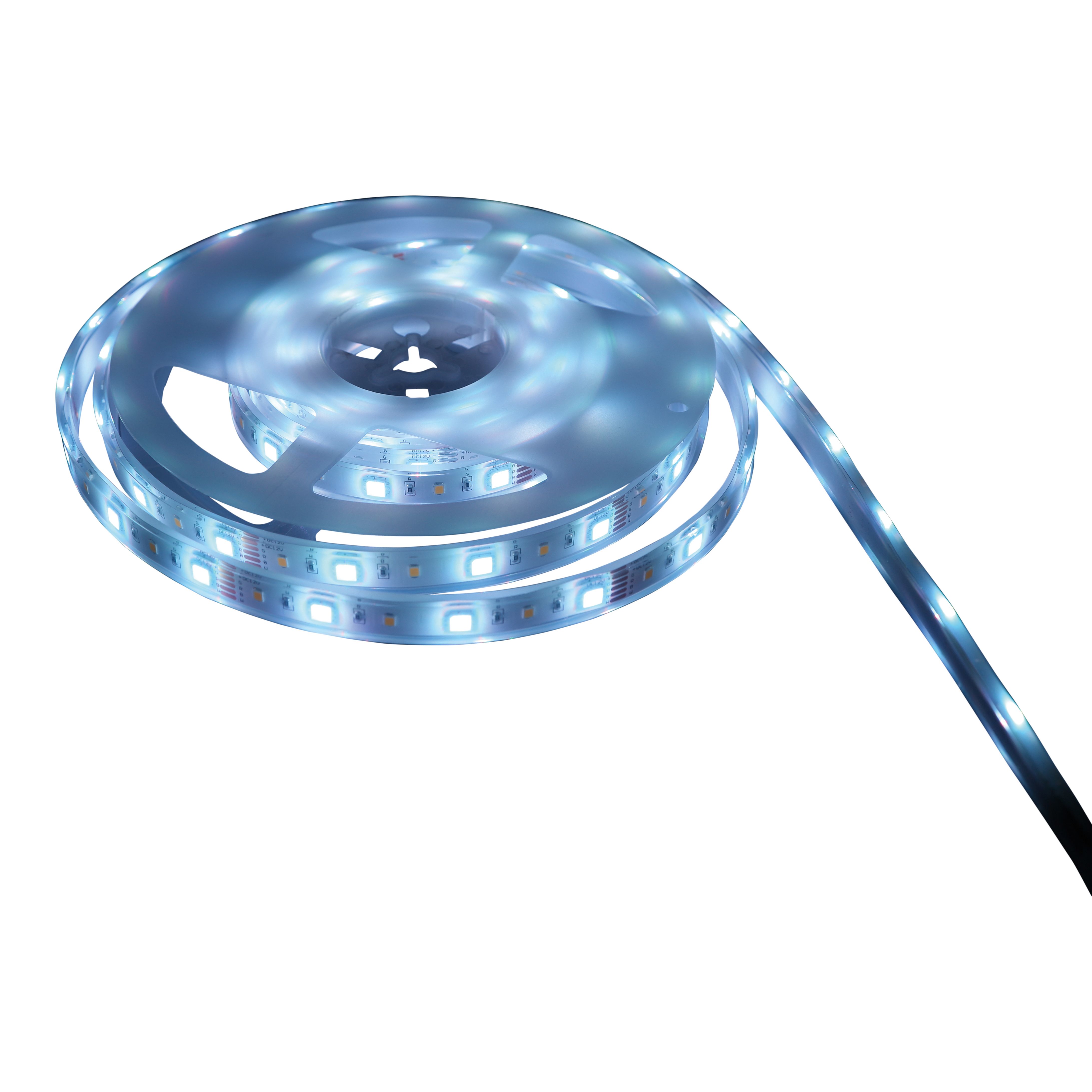 GoodHome Ammasy Mains-powered (plug-in) LED Colour changing Strip light IP65 1200lm 4000K (L)5m