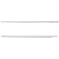 GoodHome Andali Chrome effect Kitchen cabinets Handle (L)49.7cm, Pack of 2