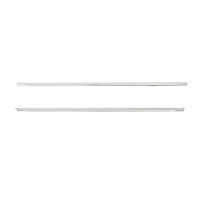 GoodHome Andali Silver Kitchen cabinets Handle (L)79.7cm, Pack of 2