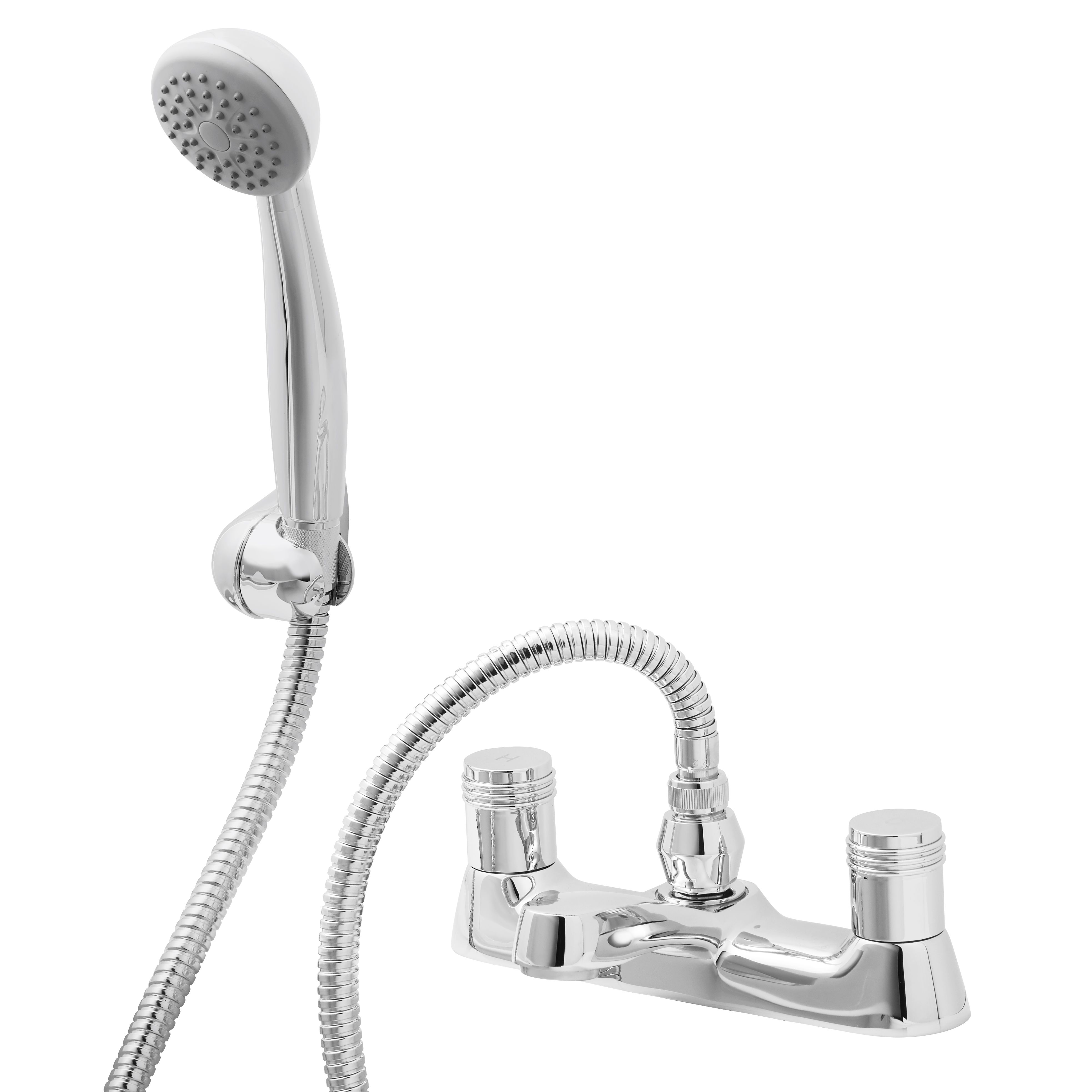 GoodHome Annagh Combi boiler, gravity-fed & mains pressure water systems 1 Tap Hole Shower mixer Tap