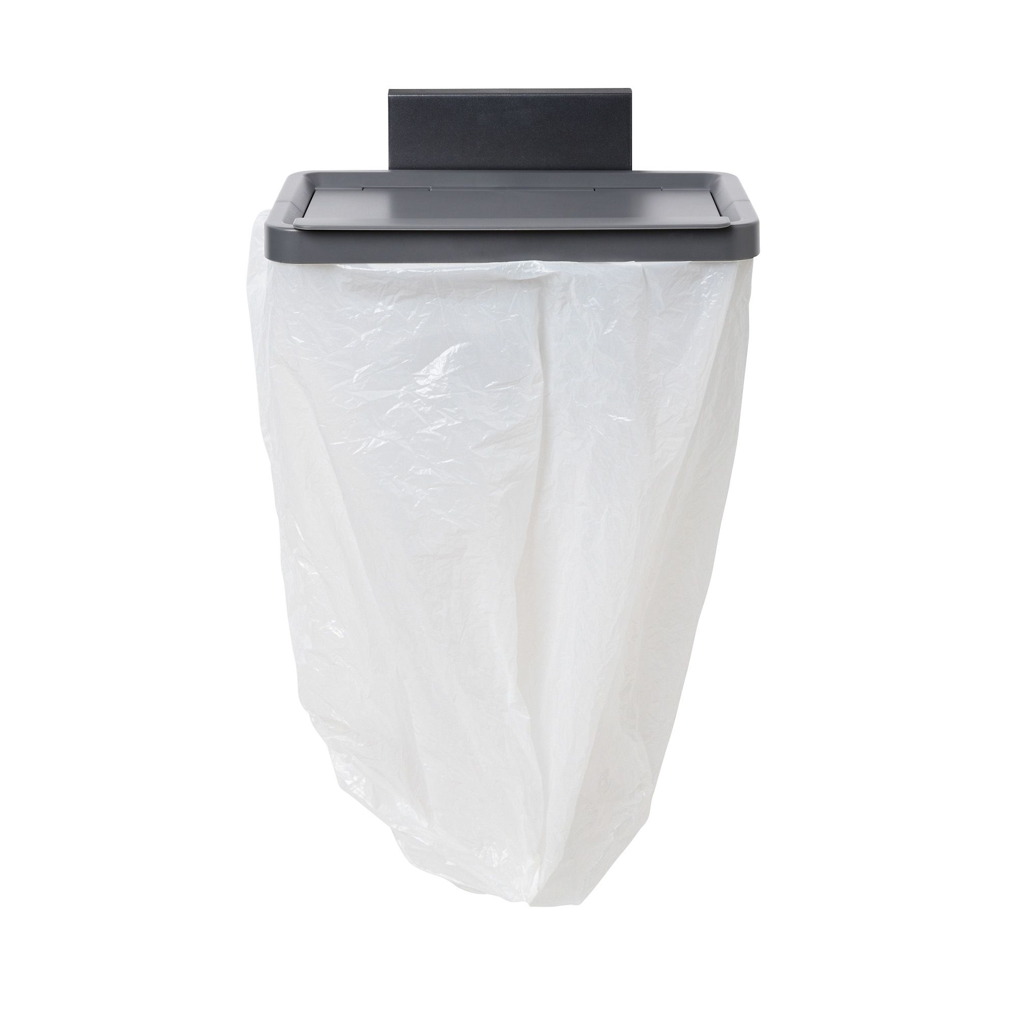 GoodHome Anthracite ABS plastic & steel Bin bag frame