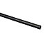 GoodHome Araxos Matt Black Curtain pole, (L)1.5m (Dia)19mm