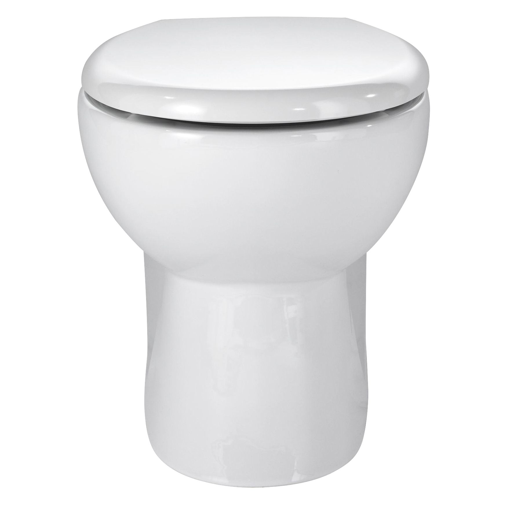 GoodHome Ardenno White Back to wall Toilet & basin kit