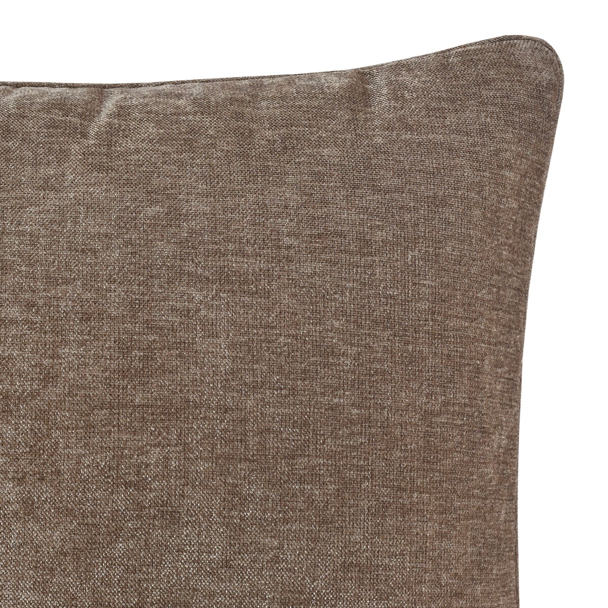 Arntzen Plain Taupe Cushion (L)55cm x (W)55cm - 3