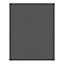 GoodHome Artemisia Innovo handleless matt graphite shaker Standard End panel (H)715mm (W)595mm