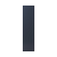 GoodHome Artemisia Innovo handleless matt midnight blue slab Clad on end panel (H)2400mm (W)640mm