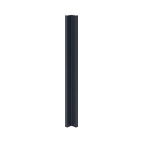 GoodHome Artemisia Innovo handleless matt midnight blue slab Matt midnight blue Standard Corner post, (W)34mm (L)715mm