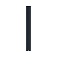 GoodHome Artemisia Innovo handleless matt midnight blue slab Standard Corner post, (W)34mm (H)715mm