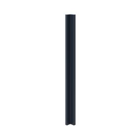 GoodHome Artemisia Innovo handleless matt midnight blue slab Standard Corner post, (W)34mm (H)895mm