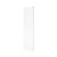 GoodHome Artemisia Innovo handleless matt white classic shaker Standard Clad on end panel (H)2400mm (W)640mm