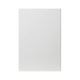 GoodHome Artemisia Innovo handleless matt white shaker Standard End panel (H)934mm (W)640mm