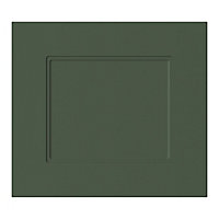 GoodHome Artemisia Matt dark green Drawer front, bridging door & bi fold door, (W)400mm (H)356mm (T)18mm