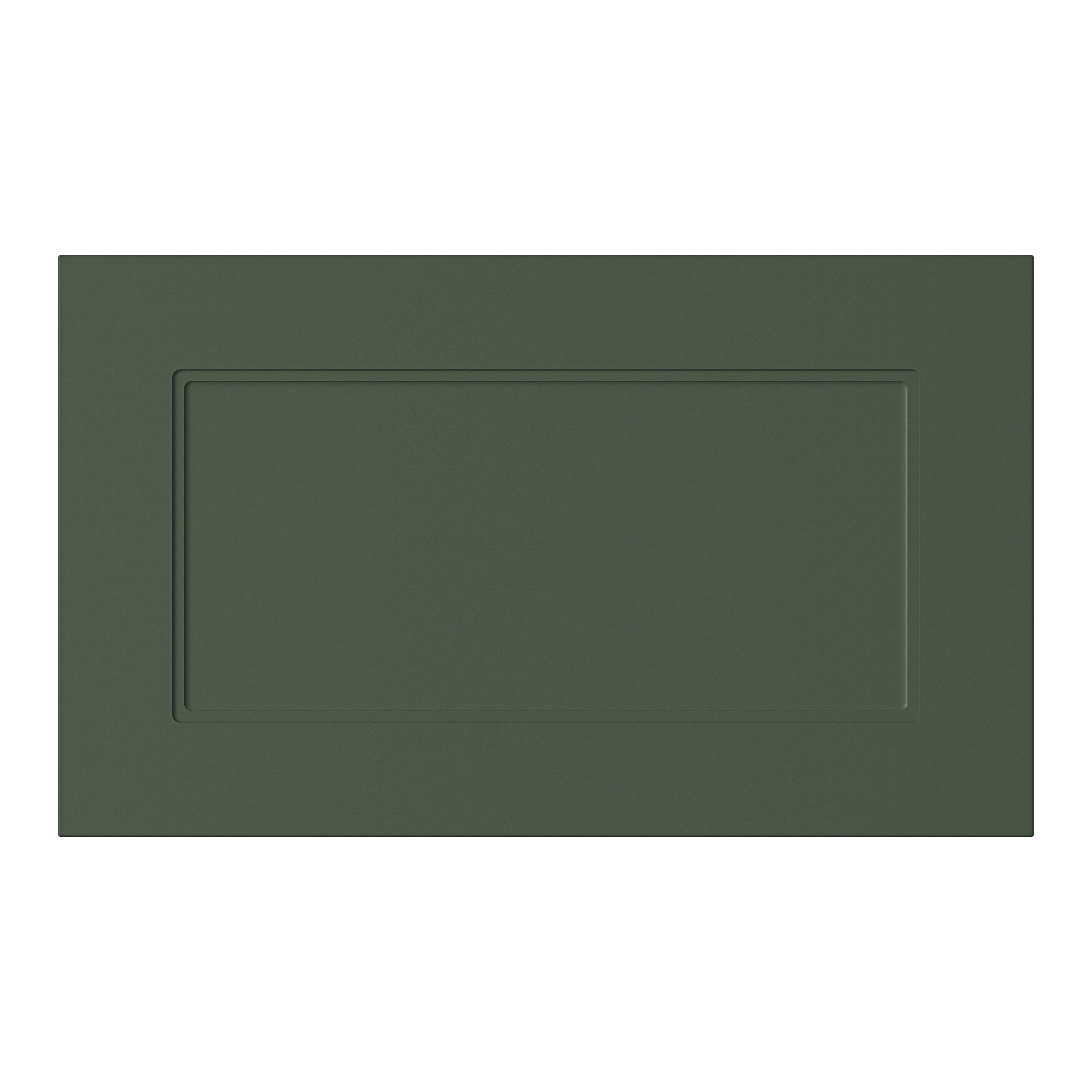GoodHome Artemisia Matt dark green Drawer front, bridging door & bi fold door, (W)600mm (H)356mm (T)18mm