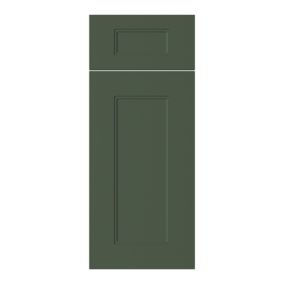 GoodHome Artemisia Matt dark green Drawerline door & drawer front, (W)300mm (H)715mm (T)18mm
