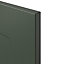 GoodHome Artemisia Matt dark green shaker 70:30 Tall larder Cabinet door (W)500mm (H)1467mm (T)18mm