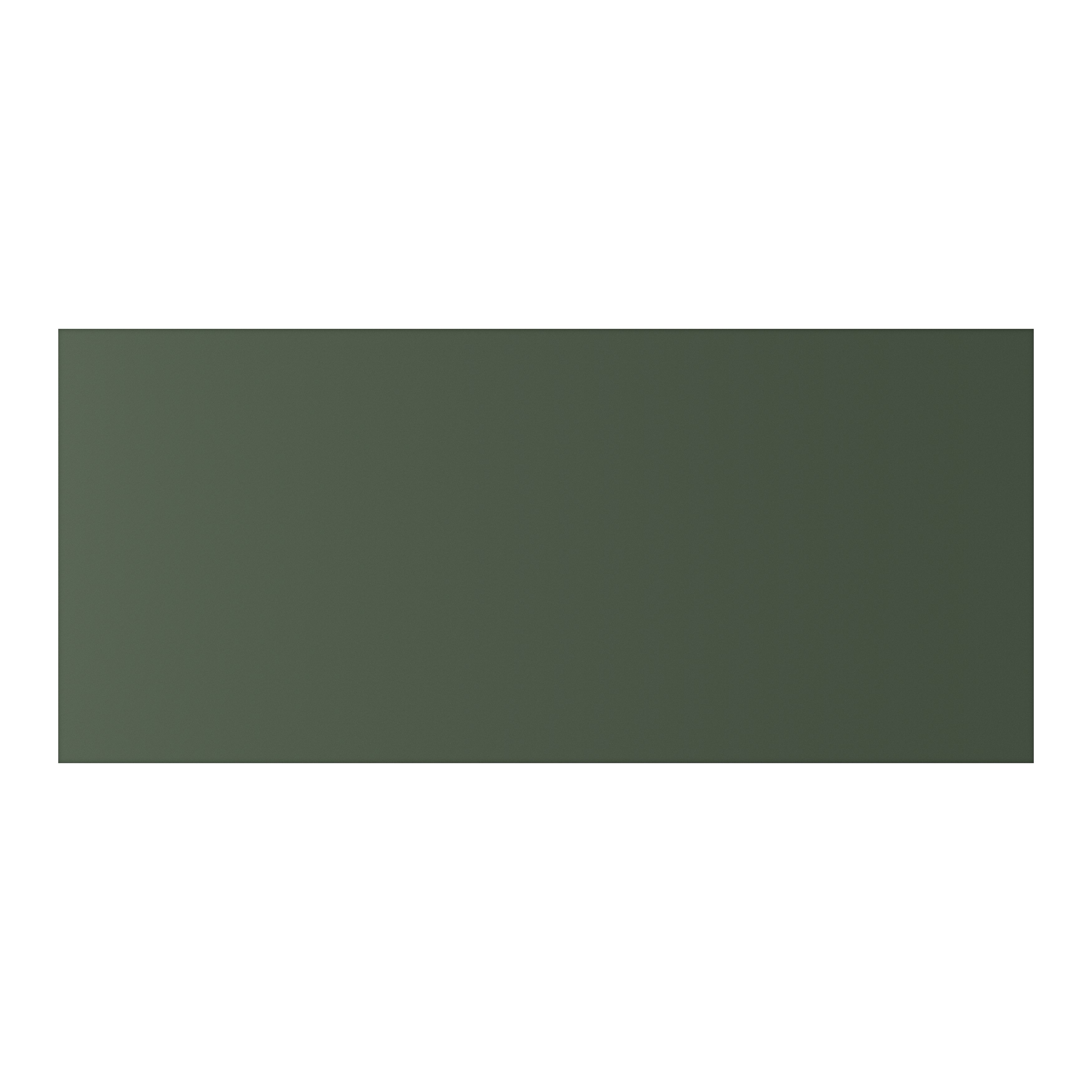 GoodHome Artemisia Matt dark green shaker Breakfast bar back panel (H)890mm (W)2000mm