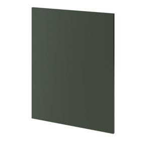 GoodHome Artemisia Matt dark green shaker Drawer front, bridging door & bi fold door