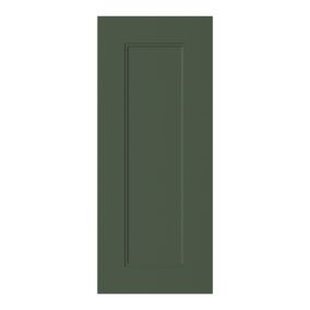 GoodHome Artemisia Matt dark green shaker Highline Cabinet door (W)300mm (H)715mm (T)18mm