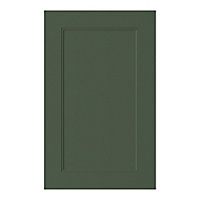 GoodHome Artemisia Matt dark green shaker Highline Cabinet door (W)450mm (H)715mm (T)18mm