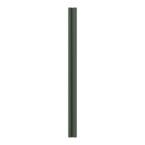 GoodHome Artemisia Matt dark green shaker Matt dark green Standard Corner post, (W)34mm (L)715mm