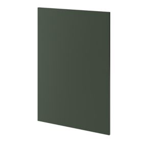 GoodHome Artemisia Matt dark green shaker Standard Base End panel (H)870mm (W)590mm