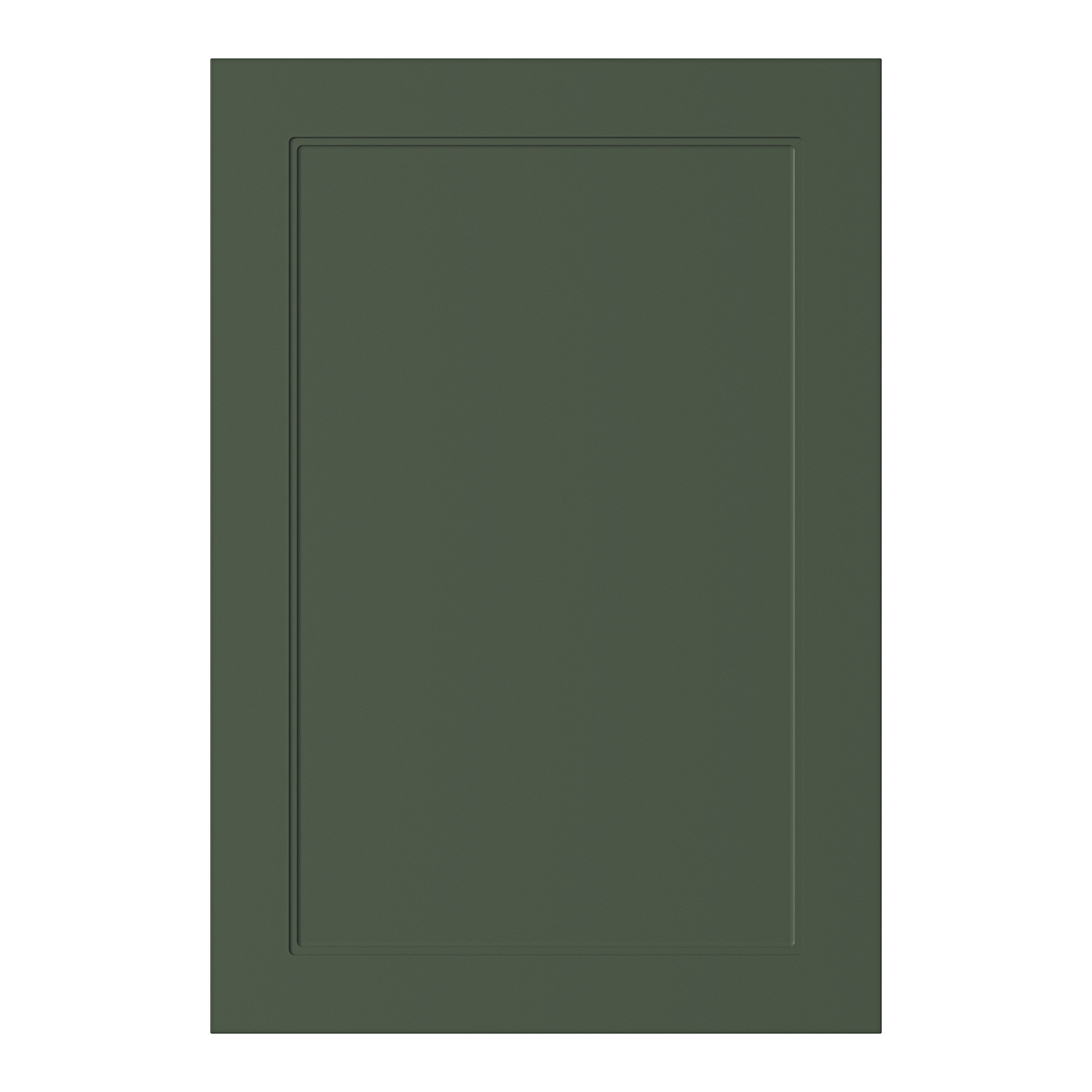 GoodHome Artemisia Matt dark green shaker Tall appliance Cabinet door (W)600mm (H)867mm (T)18mm