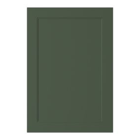 GoodHome Artemisia Matt dark green shaker Tall appliance Cabinet door (W)600mm (H)867mm (T)18mm