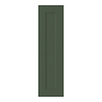 GoodHome Artemisia Matt dark green shaker Tall wall Cabinet door (W)250mm (H)895mm (T)18mm