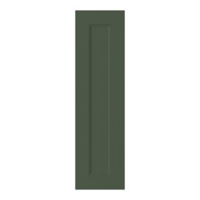 GoodHome Artemisia Matt dark green shaker Tall wall Cabinet door (W)250mm (H)895mm (T)18mm