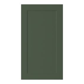 GoodHome Artemisia Matt dark green shaker Tall wall Cabinet door (W)500mm (H)895mm (T)18mm