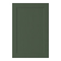 GoodHome Artemisia Matt dark green shaker Tall wall Cabinet door (W)600mm (H)895mm (T)18mm