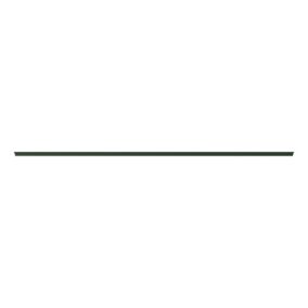 GoodHome Artemisia Matt Dark Green Stone effect Straight Shaker Cornice, (L)2400mm (H)75mm