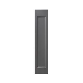 GoodHome Artemisia Matt graphite classic shaker Highline Cabinet door (W)250mm (H)715mm (T)18mm