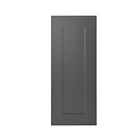 GoodHome Artemisia Matt graphite classic shaker Highline Cabinet door (W)300mm (H)715mm (T)18mm