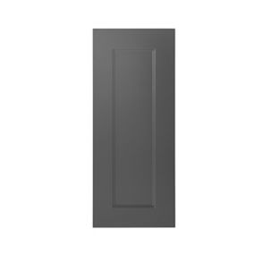 GoodHome Artemisia Matt graphite classic shaker Highline Cabinet door (W)300mm (H)715mm (T)18mm