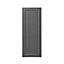 GoodHome Artemisia Matt graphite classic shaker Larder Cabinet door (W)500mm (H)1287mm (T)18mm