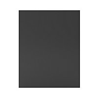 GoodHome Artemisia Matt graphite classic shaker Standard Drawer end panel (H)720mm (W)570mm