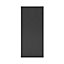 GoodHome Artemisia Matt graphite classic shaker Standard End panel (H)720mm (W)320mm