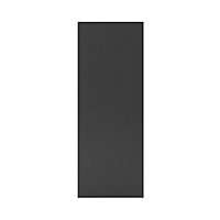 GoodHome Artemisia Matt graphite classic shaker Standard End panel (H)960mm (W)360mm