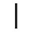GoodHome Artemisia Matt graphite classic shaker Tall Corner post, (W)59mm (H)895mm