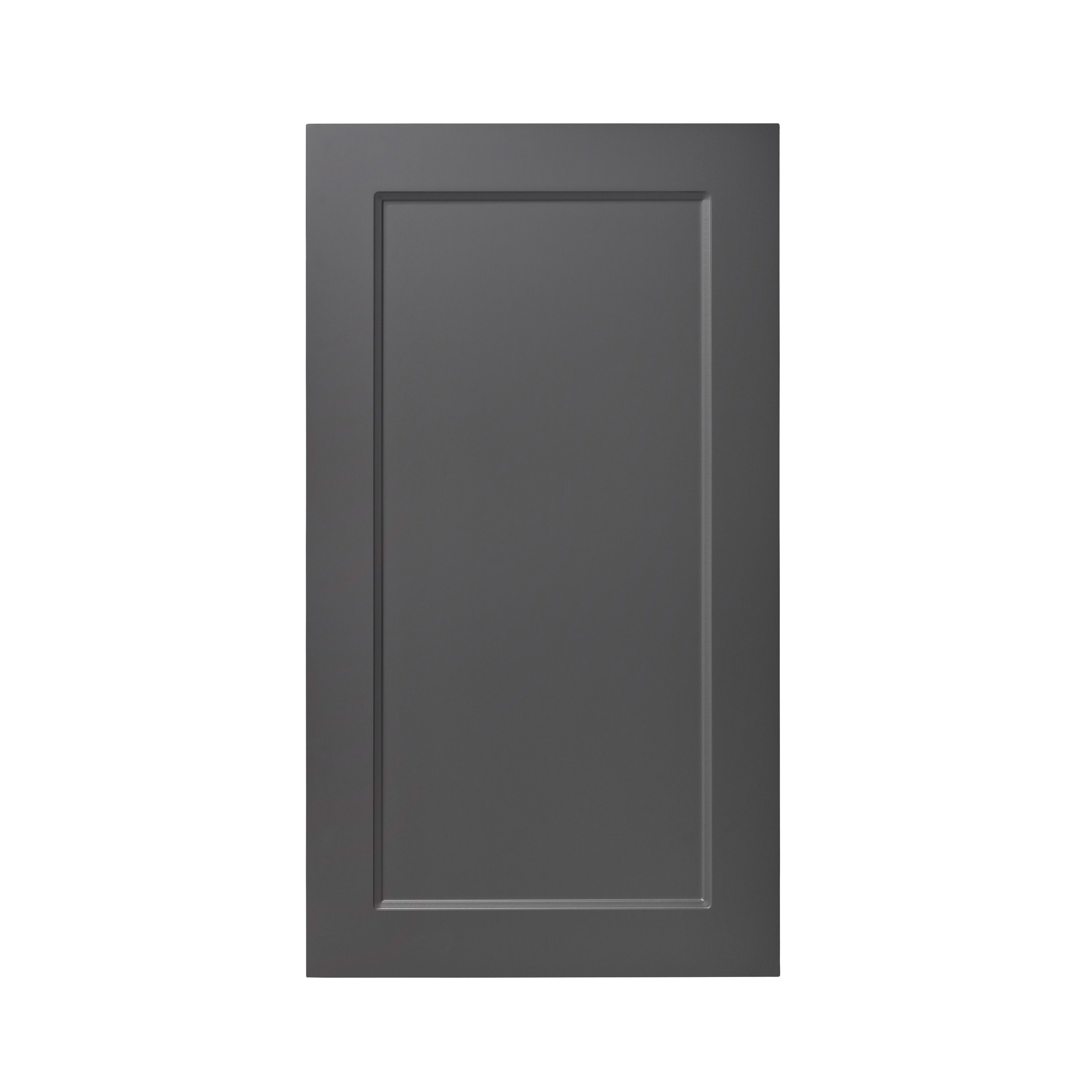 GoodHome Artemisia Matt graphite classic shaker Tall wall door