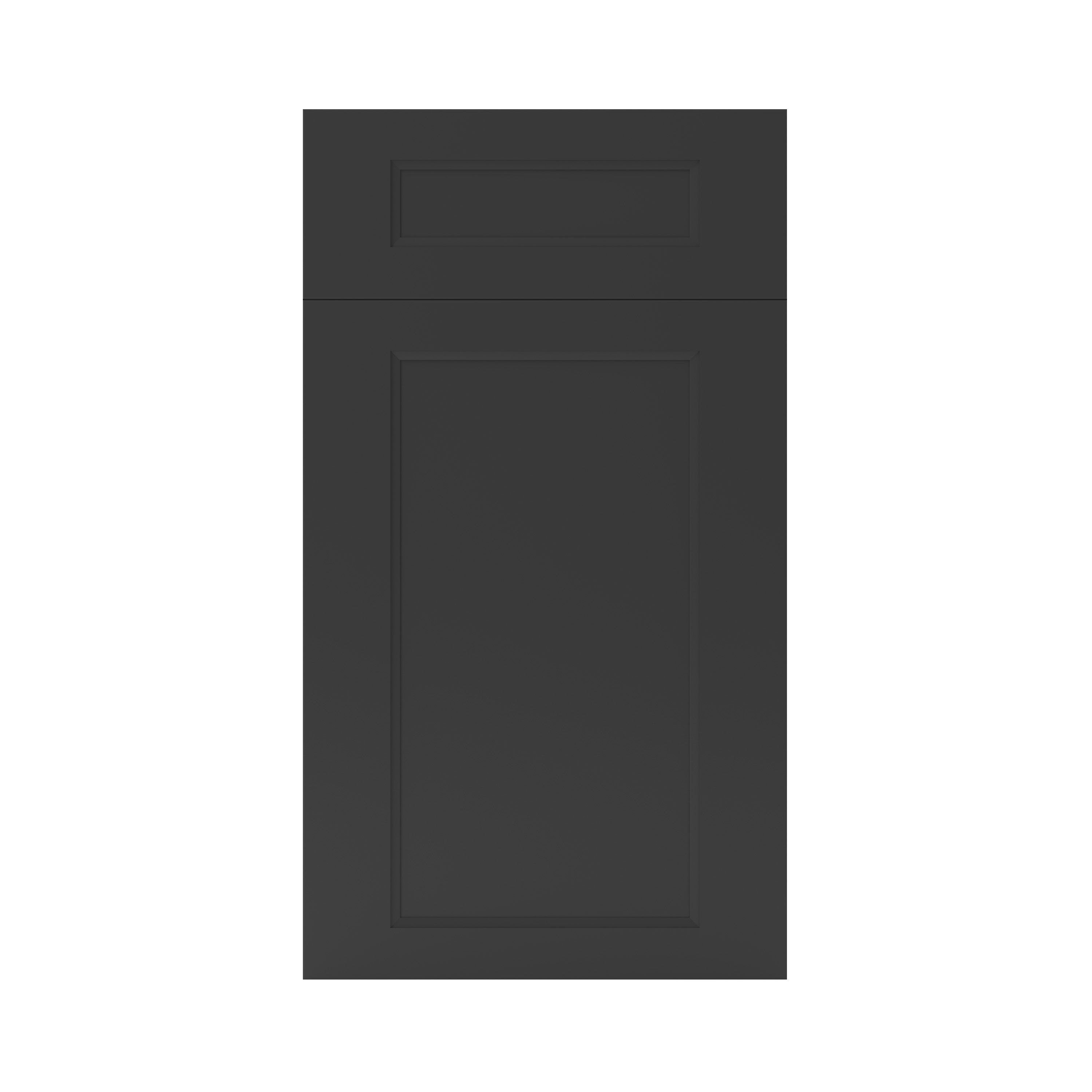 GoodHome Artemisia Matt graphite Door & drawer, (W)400mm (H)715mm (T)18mm