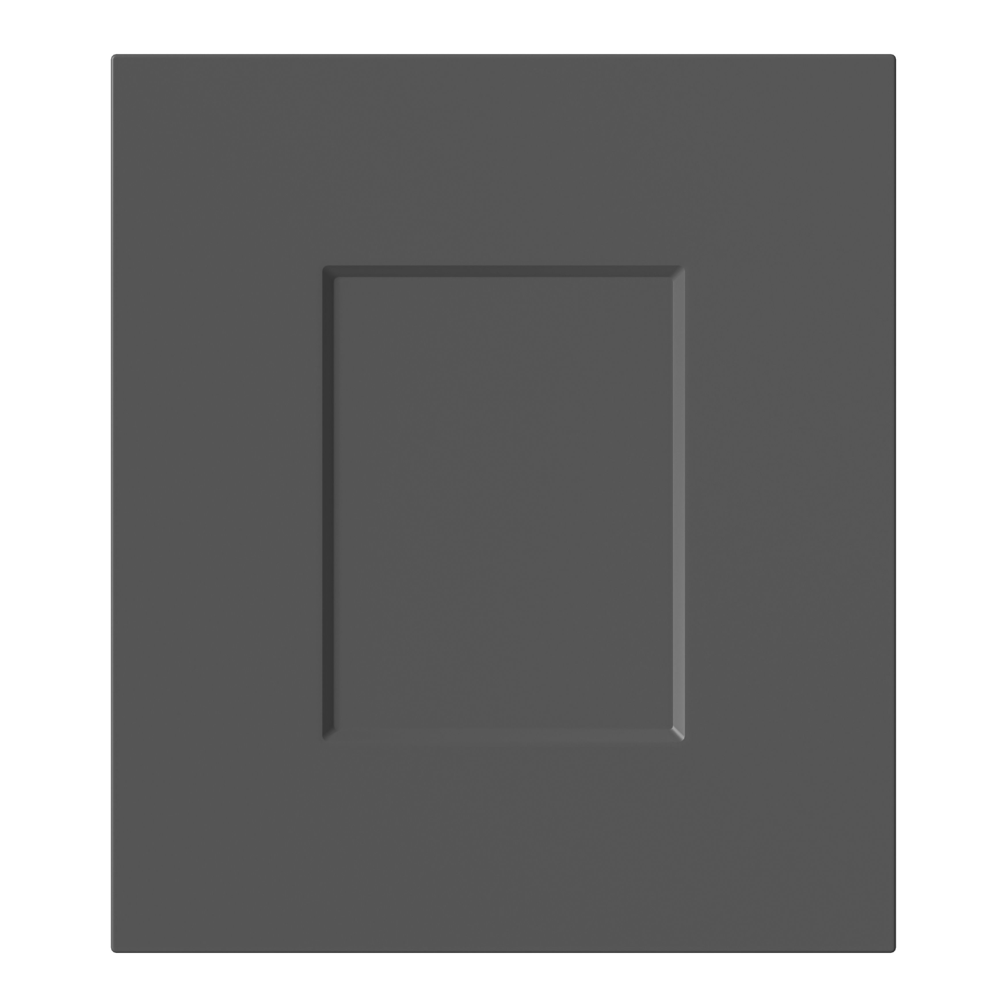 GoodHome Artemisia Matt graphite Drawer front, bridging door & bi fold door, (W)300mm (H)340mm (T)18mm