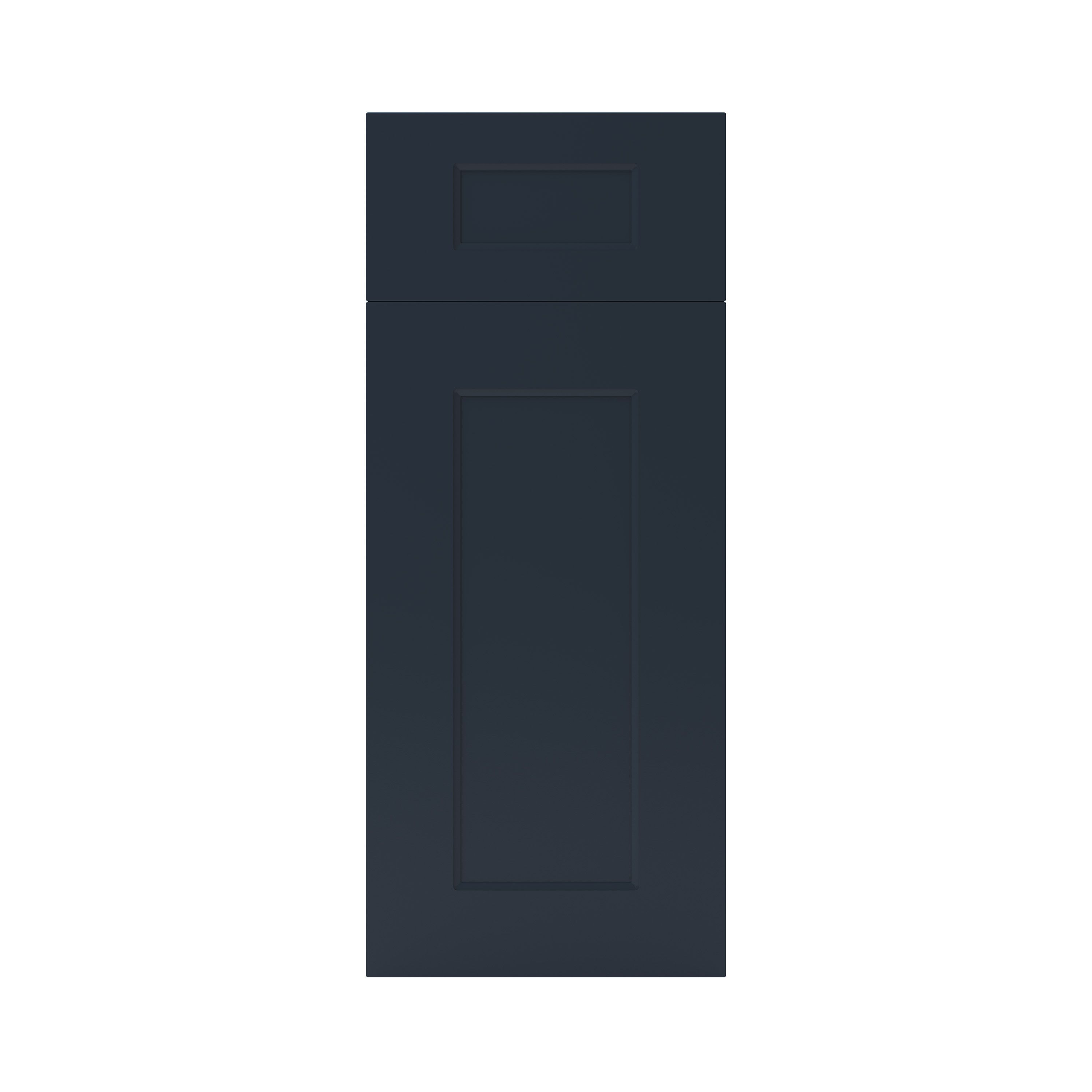 GoodHome Artemisia Matt midnight blue Classic shaker Door & drawer 300mm