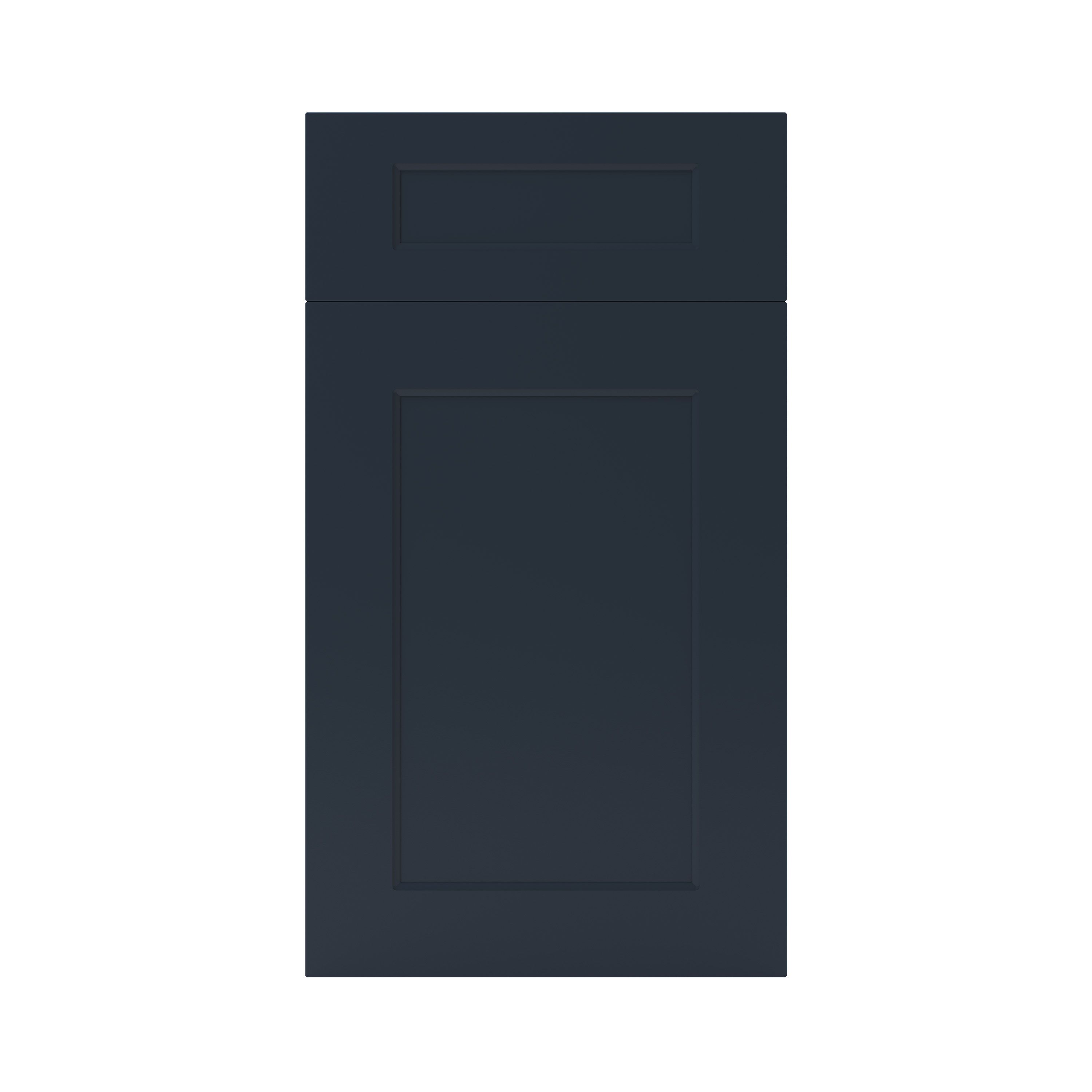 GoodHome Artemisia Matt midnight blue Classic shaker Door & drawer 400mm