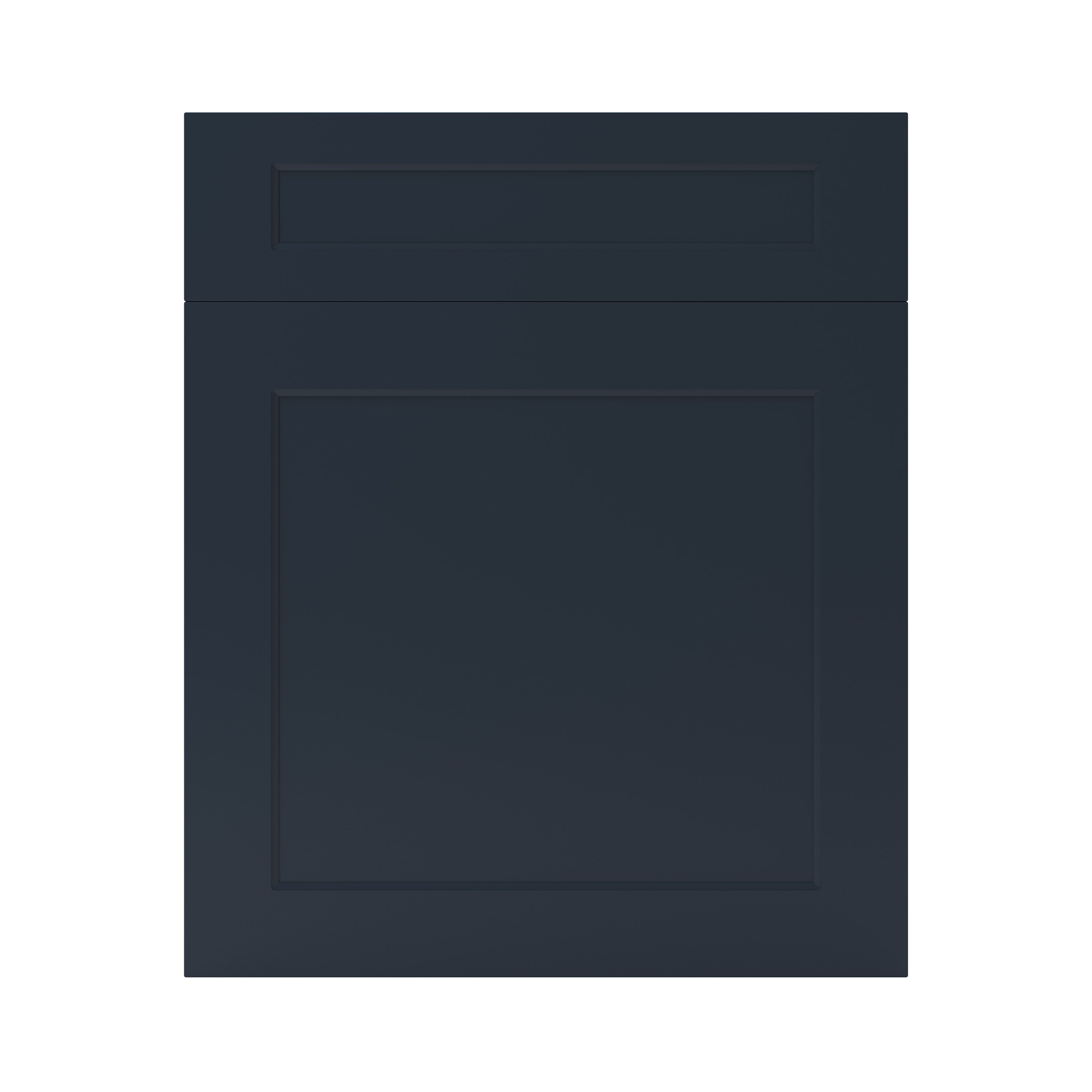 GoodHome Artemisia Matt midnight blue Classic shaker Door & drawer 600mm